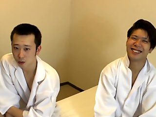 Asian guy has some anal lovemaking with tight twink ass